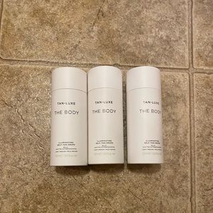 NEW 3x Tan Luxe The Body Self tanning drops.